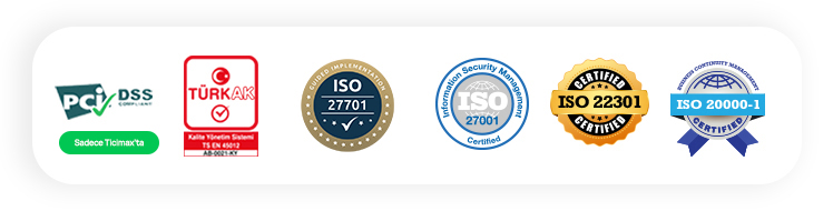 Ticimax Güvenlik Kalit Belgeleri