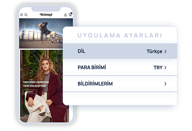Çoklu Para Birimi ve Dil Seçeneği