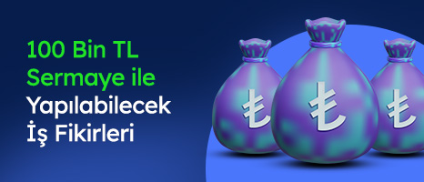 100 Bin TL Sermaye ile Yapılabilecek İş Fikirleri (2025)