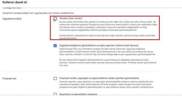 Android Google Play Api Erişim