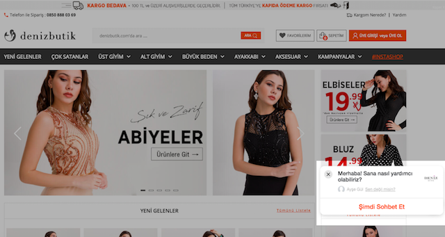 Canlı Sohbet Özelliği