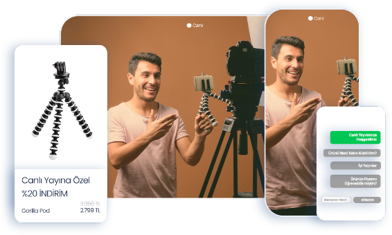 Promosyon ve indirimlerin Yayın Sırasında Gösterilmesi