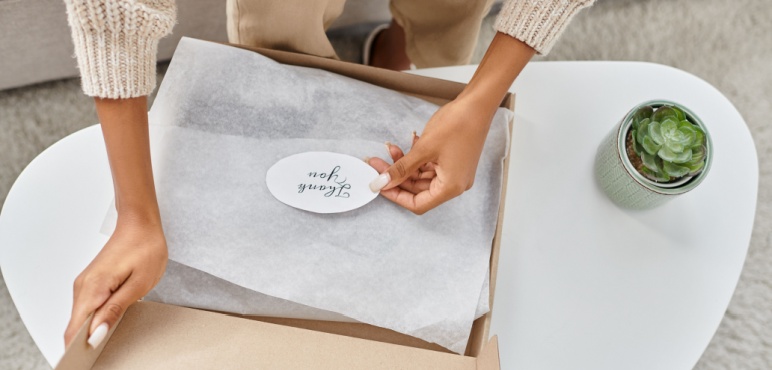 Teşekkür Kartı Etkileyici Teşekkür Kartı