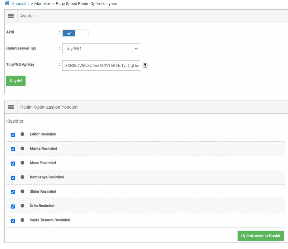 Page Speed Resim Optimizasyonu