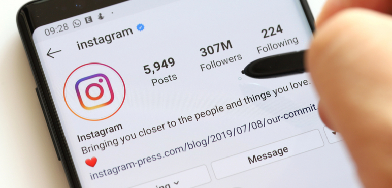 Instagram'da Link Paylaşma Biyografi