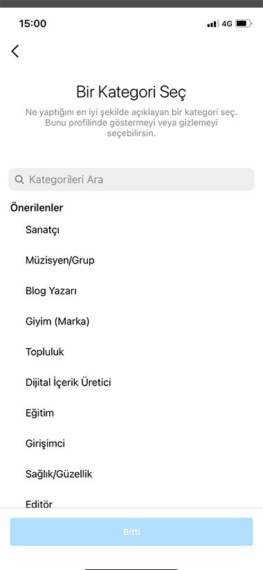 Instagram İşletme Açmak