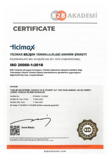 Bilgi Teknolojileri Hizmet Yönetim Sistemi