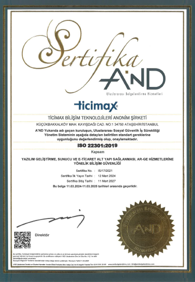 İş Sürekliliği Yönetim Sistemi