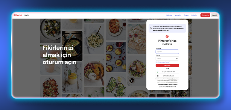Pinterest'in Temel Özellikleri