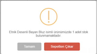 Ticimax Stokta Olmayan Ürün Modülü