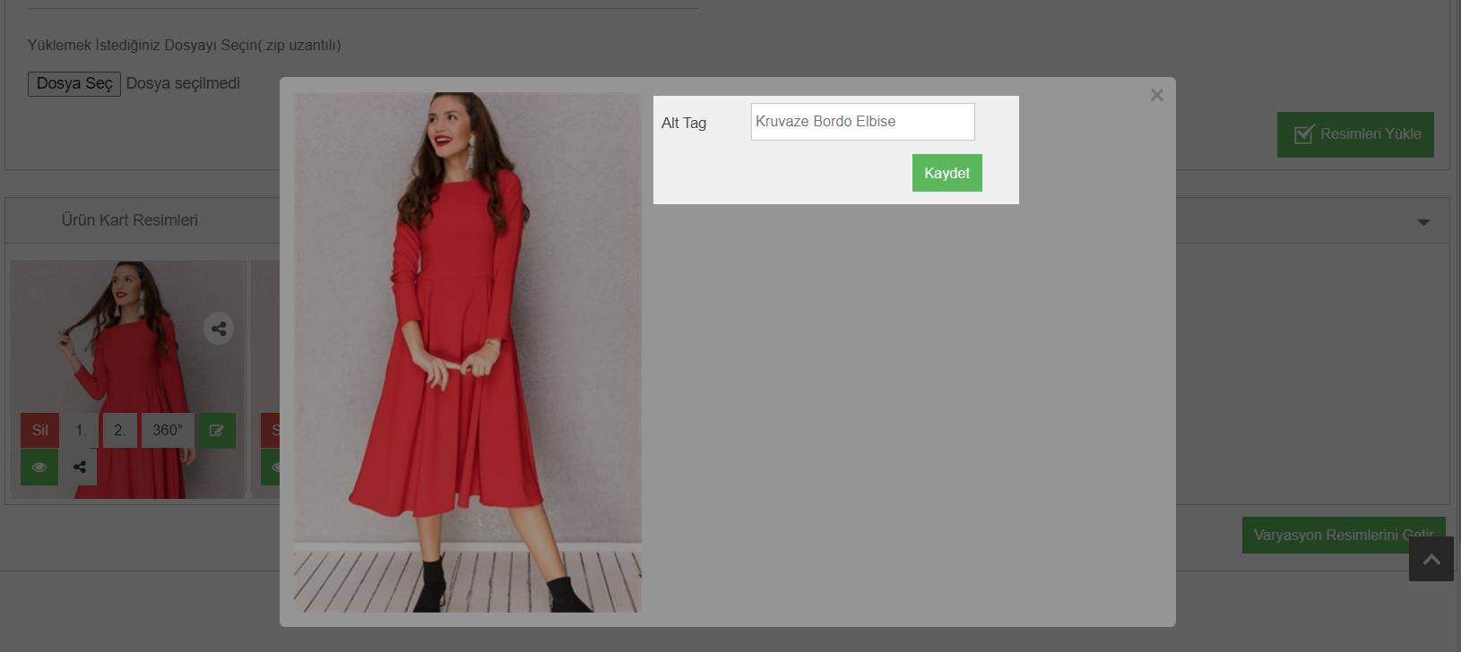 görsele alt etiket ekleme