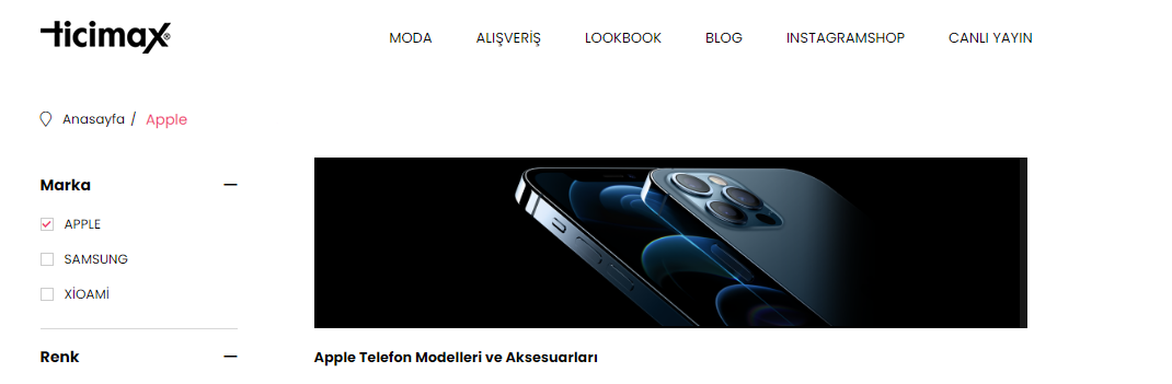 Marka Sayfa İçeriği Ekleme