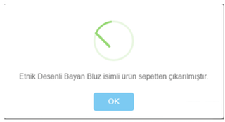Ticimax Sepetten Ürün Çıkartma