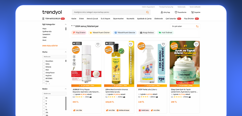 Trendyol'da Satılacak Ürünler Nasıl Bulunur?