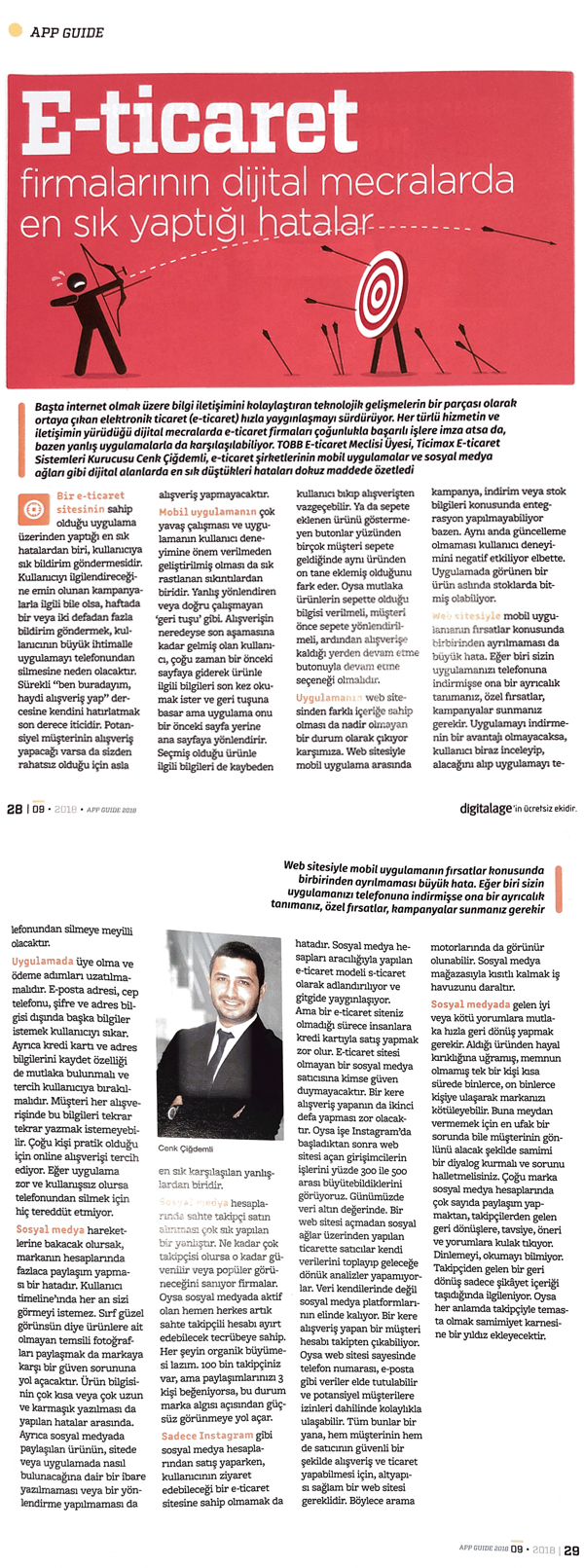 Digitalage Dergi E-Ticaret Haber