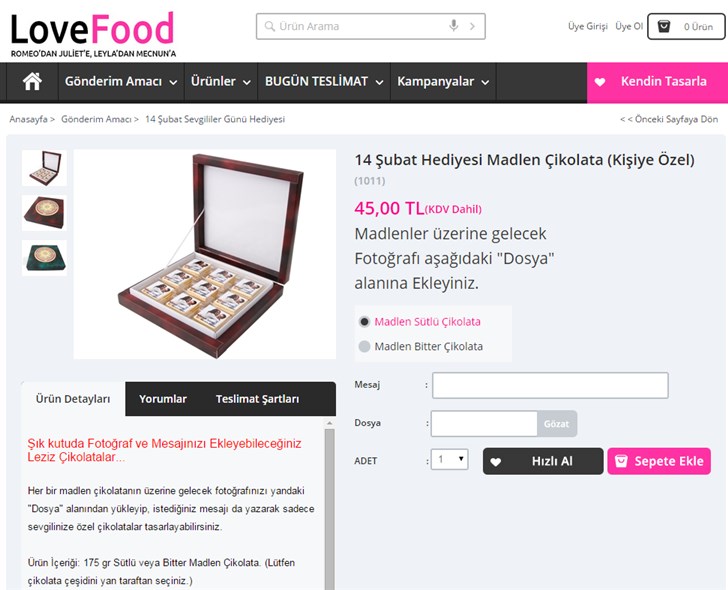 Siparişe Resim ya da Dosya Yükleme