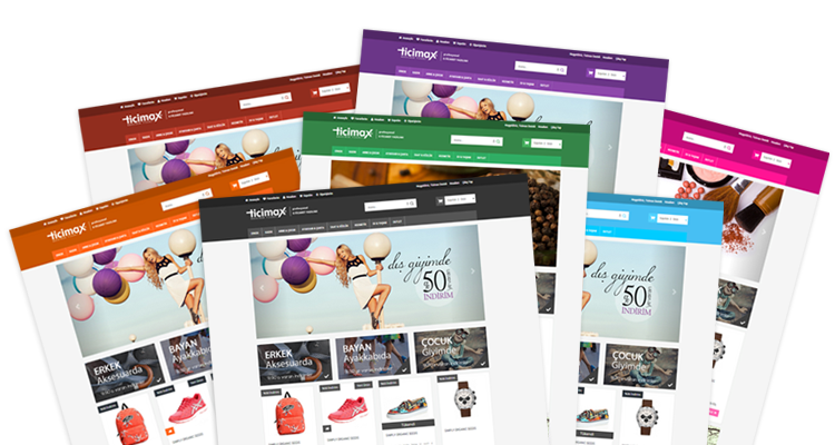 Ticimax Respponsive Temalar Sitemize Eklendi